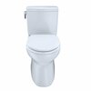 Toto Toilet Bowl, 1.0 gpf, Tornado Flush, Floor Mount, Elongated, Cotton CST474CUFRG#01